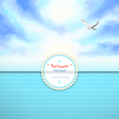age best summer vector background 02 Voyage best summer vector background 02