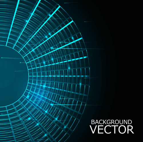Concept Shiny background vector set 04