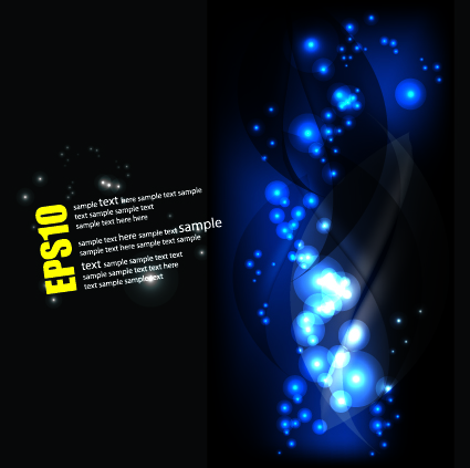 Sparkling stylish party backgrounds vector 02