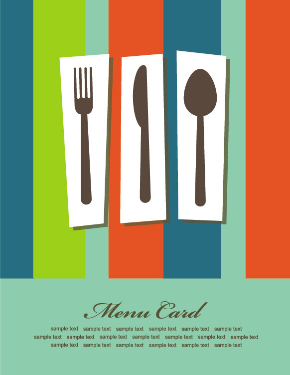 free vector cute Tableware 01