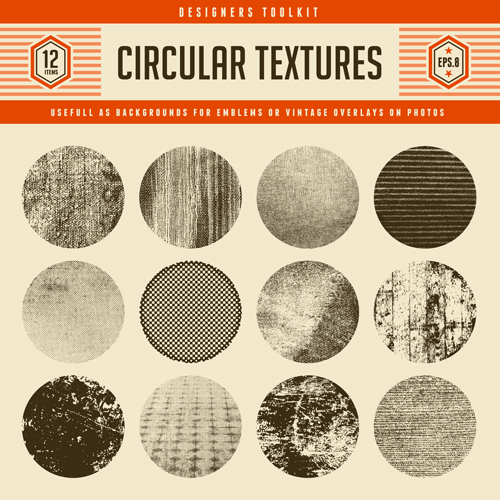 textures grunge circular 