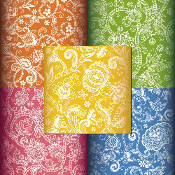 Elements of magnificent background vector