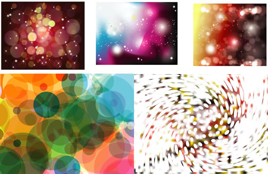 Shiny Abstract light background Vector Graphic