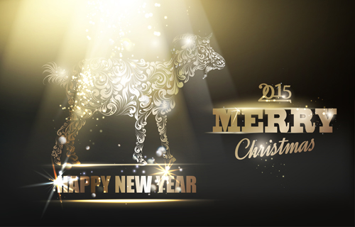 new year Creative background creative background 2015 
