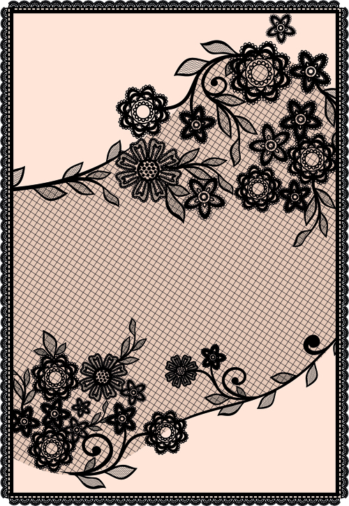 lace floral Creative background creative 