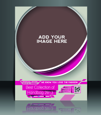 Business flyer and brochure cover design vector 52