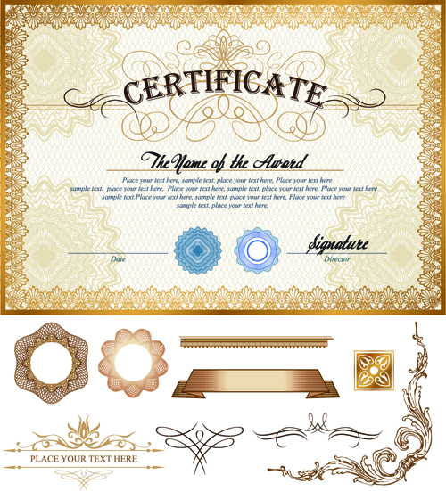 template ornament kit certificates certificate 
