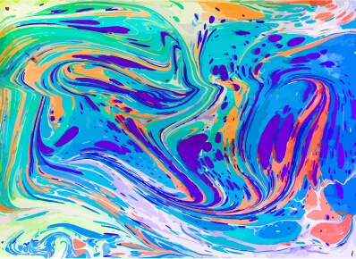 Colored oil paint art backgrounds vector 01
