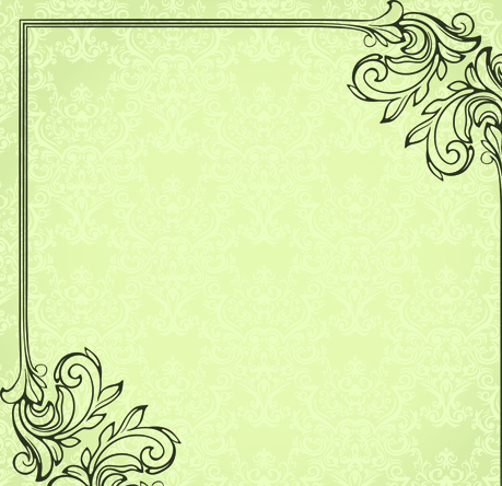 Set of Delicate frames design vector graphic 02