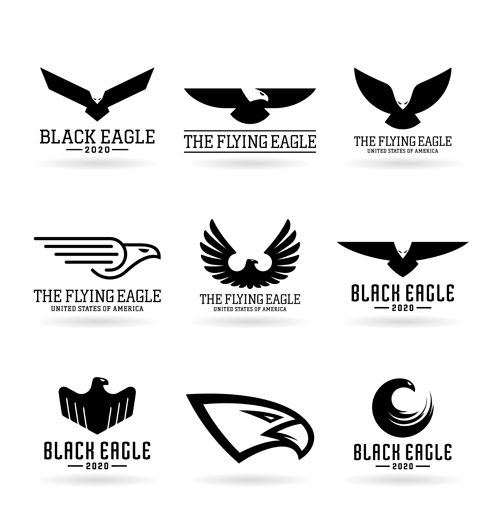 logos Huge collection eagles 