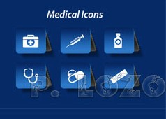 Different Medical icon vector set