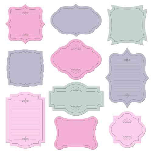 gant vintage frames design vector 05 Elegant vintage frames design vector 05