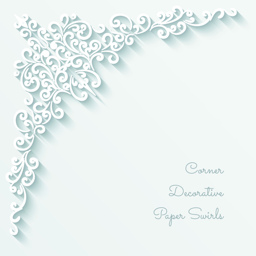 aper floral vector background art 01 Exquisite paper floral vector background art 01