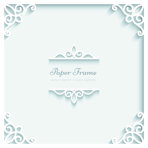 aper floral vector background art 04 Exquisite paper floral vector background art 04