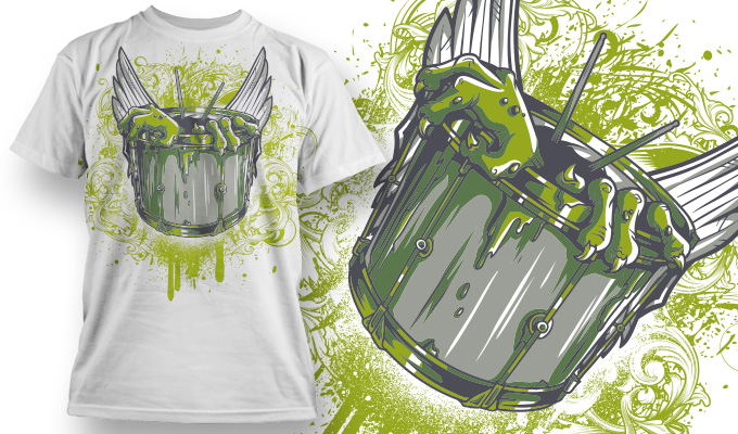 Fashion T shirt design elements set vector 08