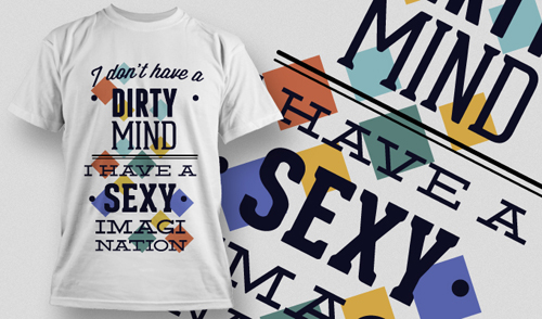 Fashion T shirt design elements set vector 11