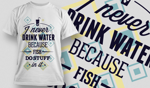 Fashion T shirt design elements set vector 18