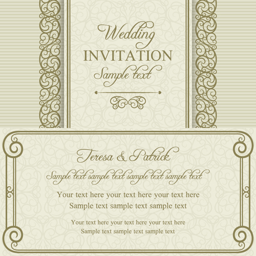 wedding ornate invitation cards invitation floral 