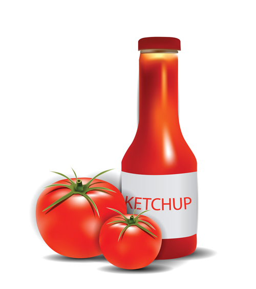 Vector Food packaging elements 04