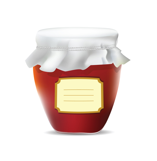 Vector Food packaging elements 05