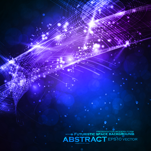 Dynamic Futuristic Backgrounds vector 02