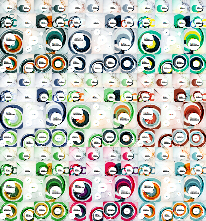 Huge collection modern abstract backgrounds vectors 07