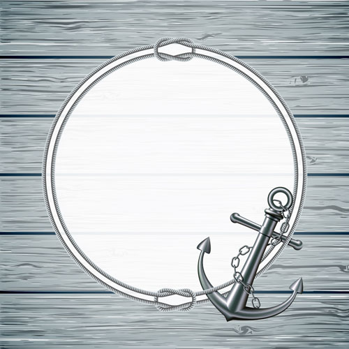 Vector Marine design elements 01