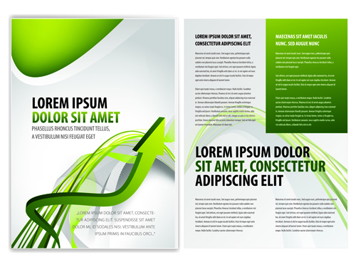 Original Business Brochure cover Vector 02