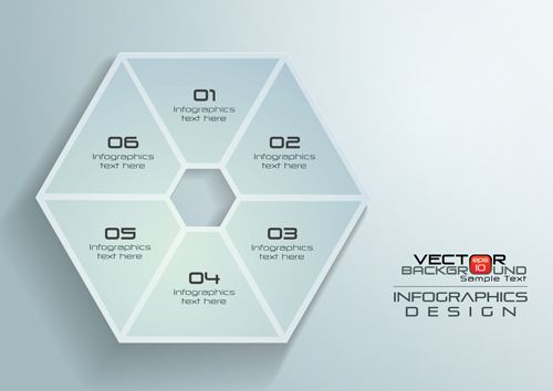 Paper Infographics white vector design 13