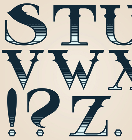 Russian and English alphabet, numbers, symbols vector 07