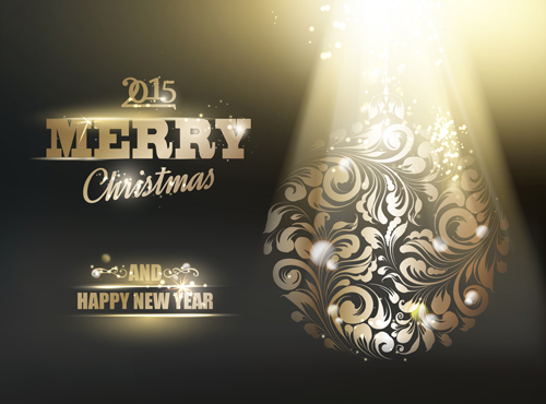 new year floral background christmas background 2015 