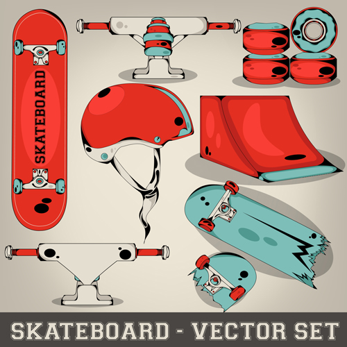 skateboard elements element 