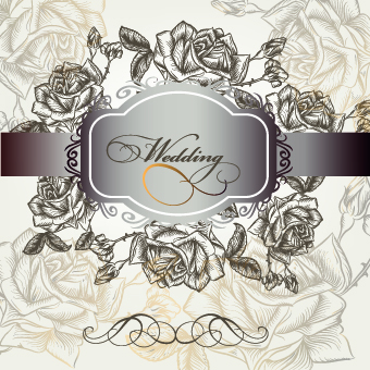 Wedding invitations luxury background 02