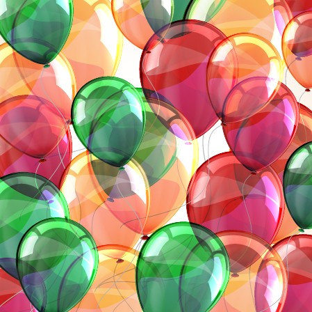 vector background transparent balloons balloon background 