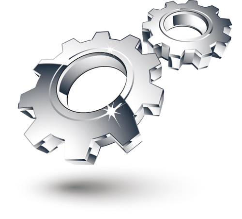 Different Gears mix vector set 02