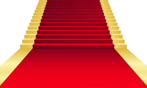 red ornate carpet 