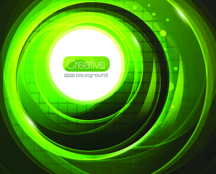 Abstract swirl background vector 01