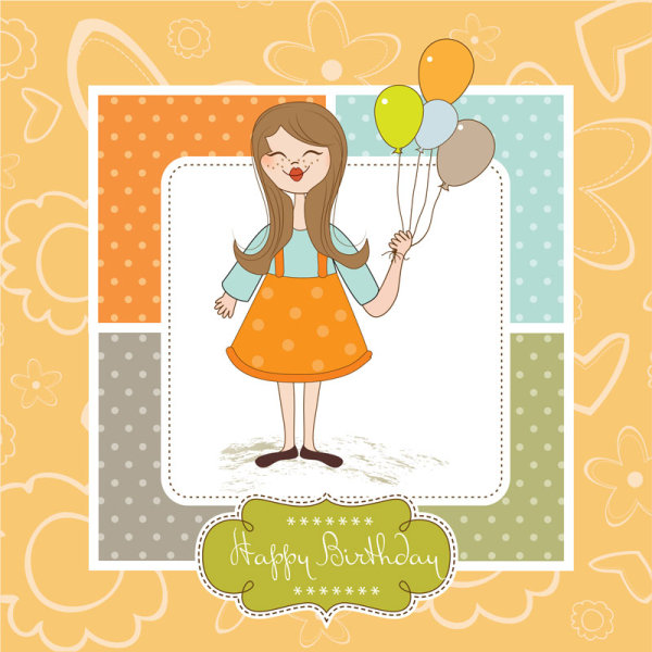cute cartoon Illustration vector 01