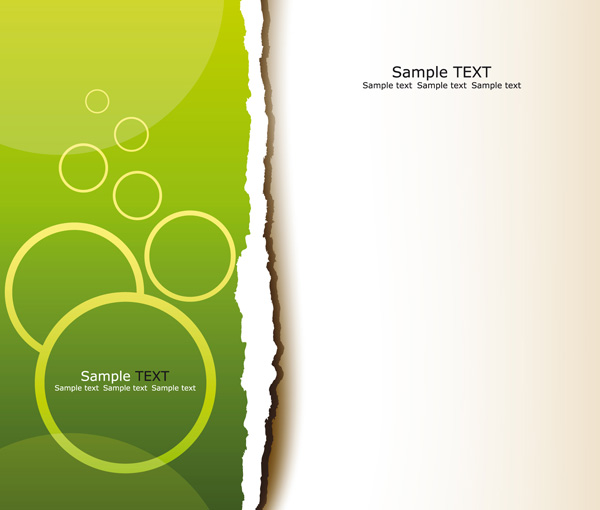 Hand tore background design vector