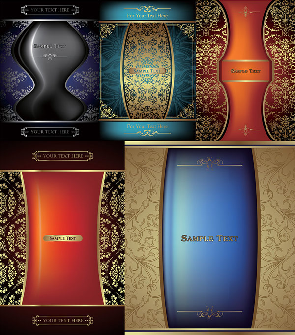 Decorative pattern background