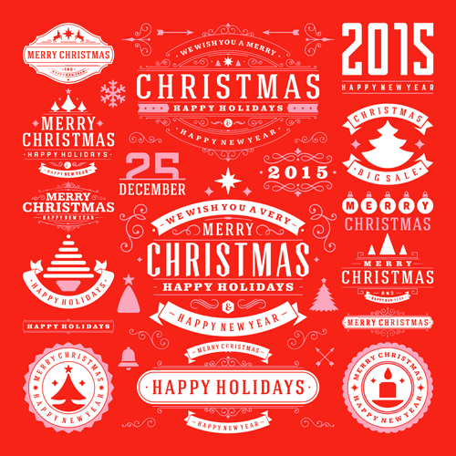 labels holiday happy christmas 2015 