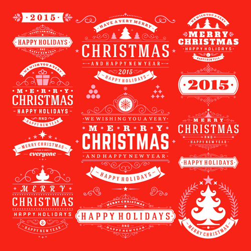 labels holiday happy christmas 2015 