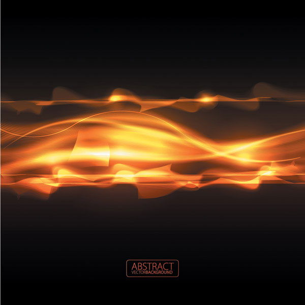 Orange glare background 2 Vector graphic