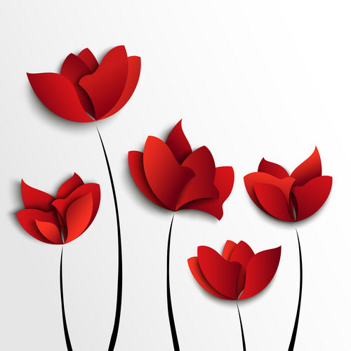 Red Petal vector