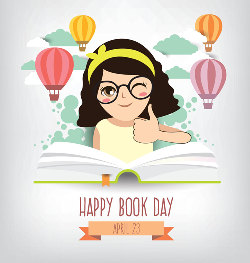 happy book April 23 