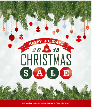 Big sale christmas creative background vector 03