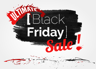 Black friday sale background creative vector 01
