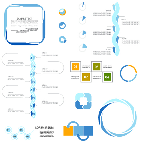 Business Infographic creative design 2376