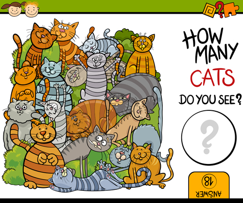 Children education animal cartoon vector 01