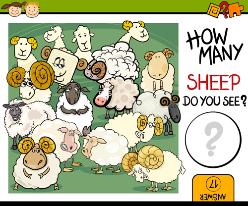 Children education animal cartoon vector 02
